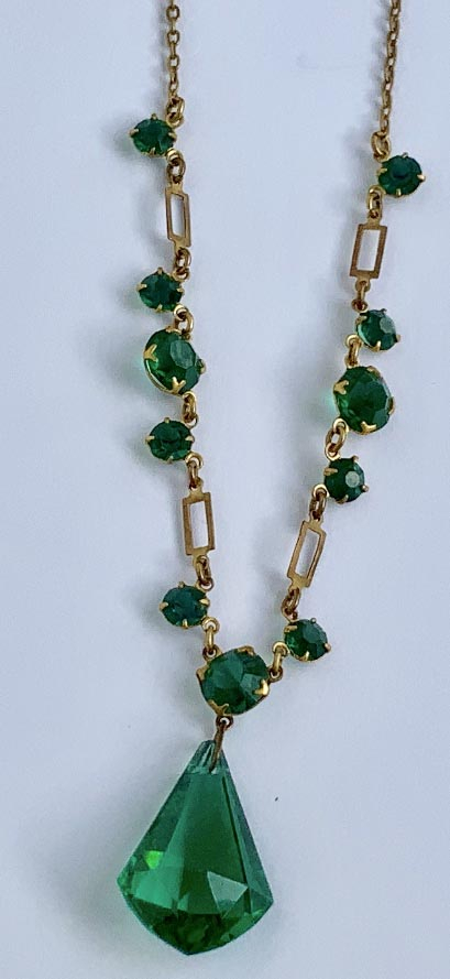 circa 1930's art deco necklace